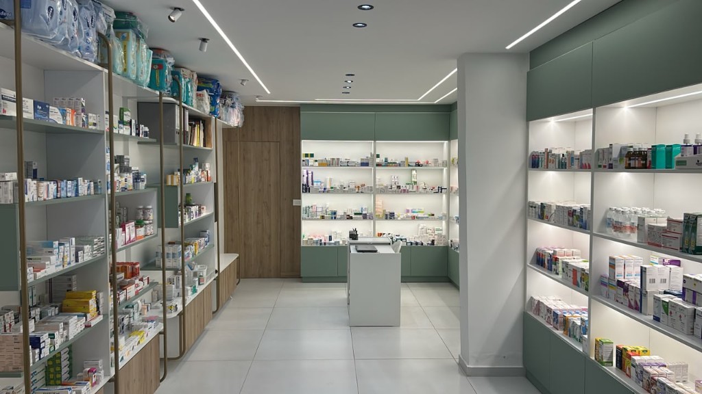 Pharmacare pharmacy main aisle